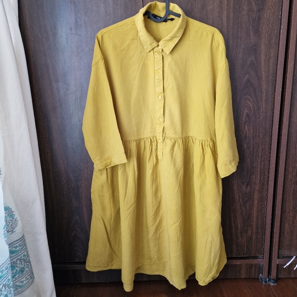 Zara Dresses Zara Yellow Dress Poshmark